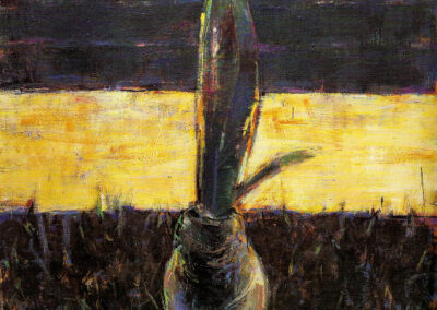 Breaking/Spring, 1999, 63" x 72", Oil on canvas